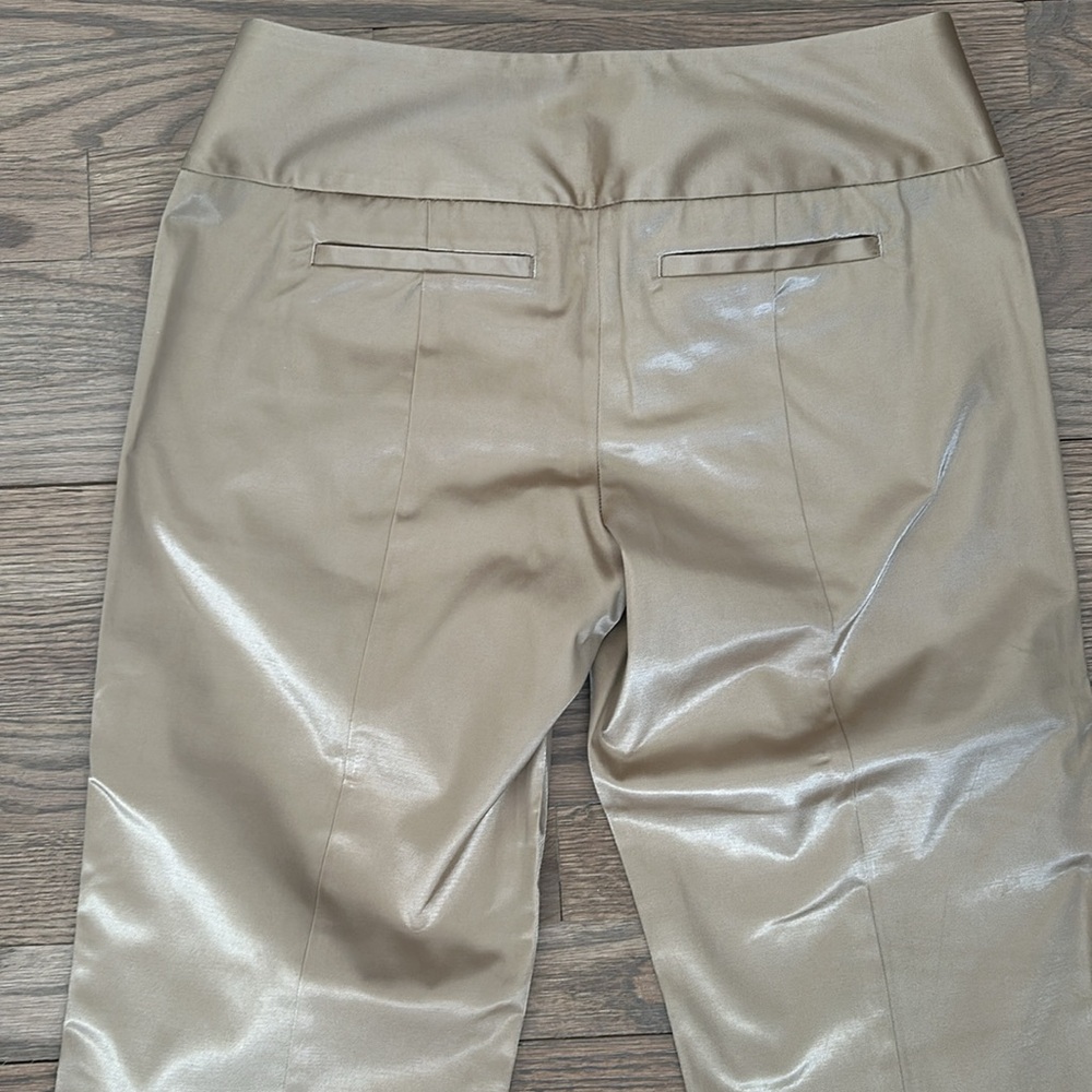 Express Design Studio Satin Cotton Pants - editor style - Picture 6 of 8